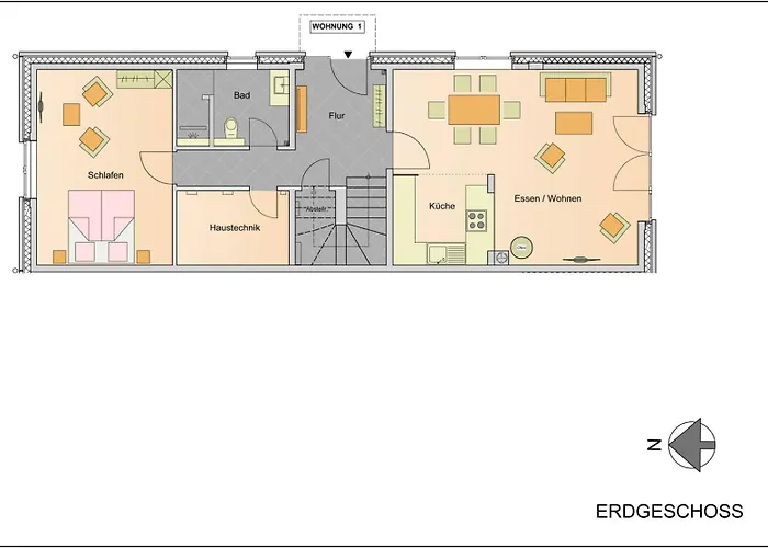 Feriehus Weitblick Wackerballig